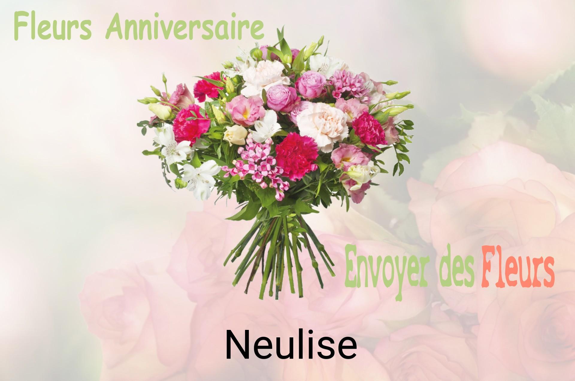 Bouquet de fleurs d’anniversaire livré à Neulise